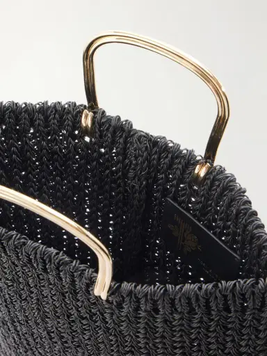 Tory Burch Woven Tote Bag | Thumbnail 6