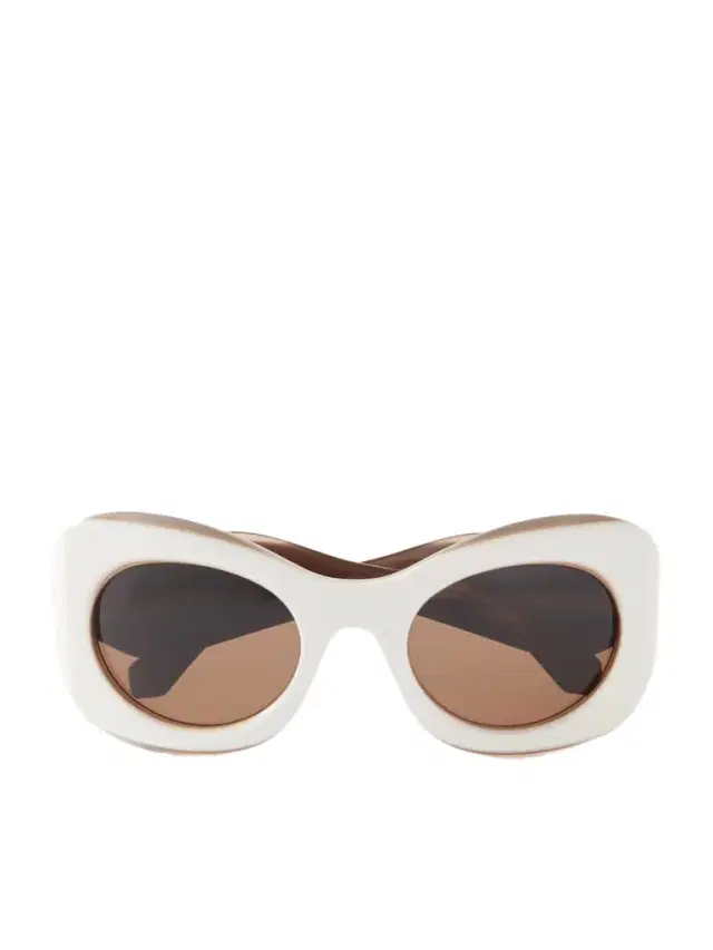Loewe + Paula's Ibiza Rounded-frame Acetate Sunglasses