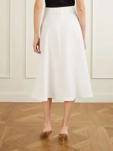 Altuzarra Varda Paneled Cotton-blend Midi Skirt | Thumbnail 4 Altuzarra Varda Paneled Cotton-blend Midi Skirt | Thumbnail 4