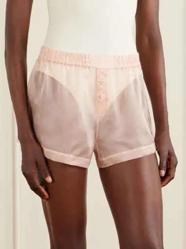 Kiki de Montparnasse Silk-organza Shorts | Thumbnail 3 Kiki de Montparnasse Silk-organza Shorts | Thumbnail 3