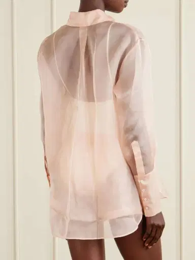 Kiki de Montparnasse Silk-organza Shirt | Thumbnail 4
