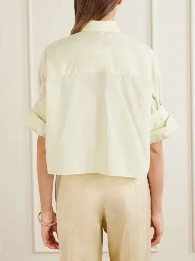 TWP Next Ex Cropped Cotton Shirt | Thumbnail 3