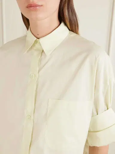 TWP Next Ex Cropped Cotton Shirt | Thumbnail 4