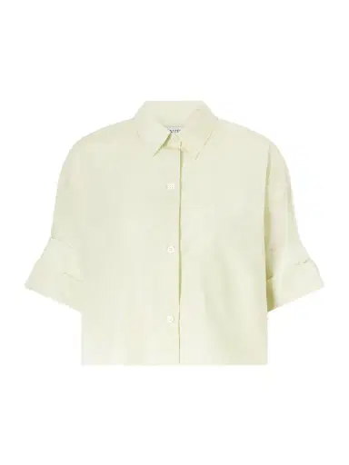 TWP Next Ex Cropped Cotton Shirt | Thumbnail 1