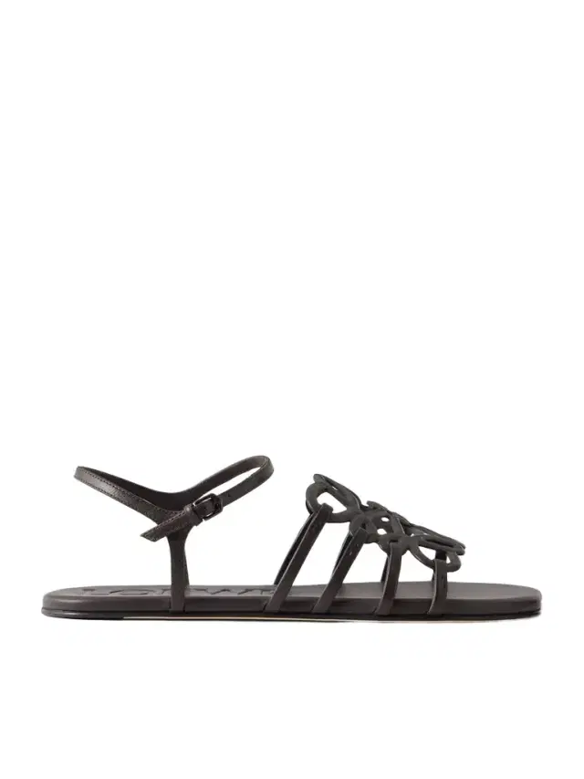 Loewe + Paula's Ibiza Petal Leather Sandals