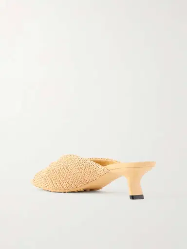 Loewe + Paula's Ibiza Pebble Raffia-effect Mules | Thumbnail 3 Loewe + Paula's Ibiza Pebble Raffia-effect Mules | Thumbnail 3