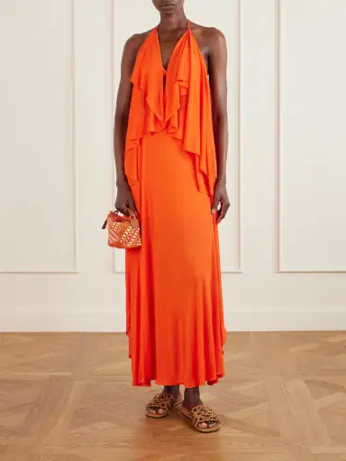 Loewe + Paula's Ibiza Puzzle Edge Mini Leather-trimmed Crocheted Raffia Shoulder Bag | Thumbnail 3 Loewe + Paula's Ibiza Puzzle Edge Mini Leather-trimmed Crocheted Raffia Shoulder Bag | Thumbnail 3