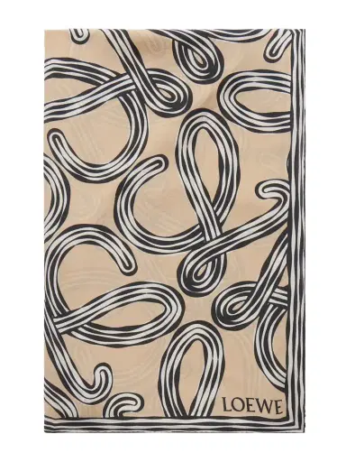 Loewe + Paula's Ibiza Printed Silk Scarf | Thumbnail 1