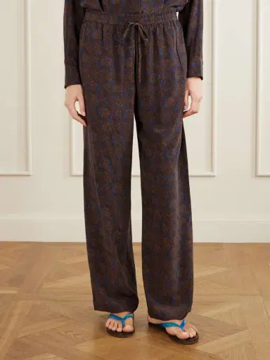 Matteau Printed Silk-crepe De Chine Straight-leg Pants | Thumbnail 3