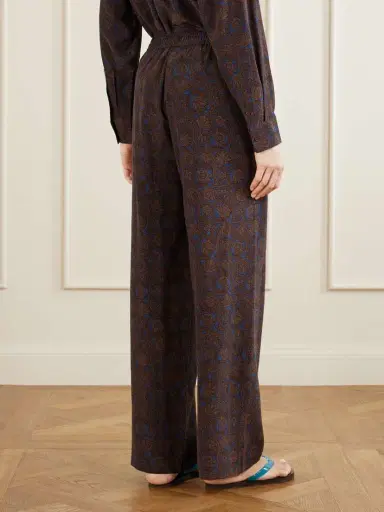 Matteau Printed Silk-crepe De Chine Straight-leg Pants | Thumbnail 4