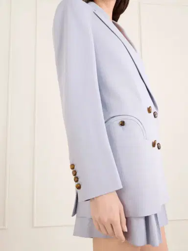 Blazé Milano Vezon Double-breasted Woven Blazer | Thumbnail 4