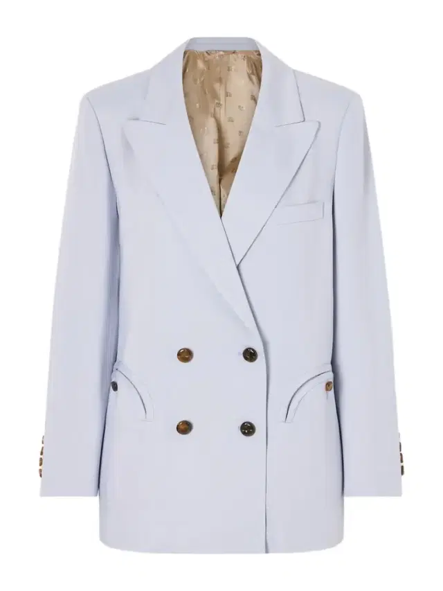 Blazé Milano Vezon Double-breasted Woven Blazer