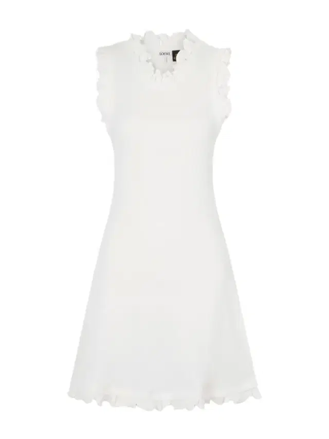 + Paula’s Ibiza Ruffled Cotton-blend Mini Dress