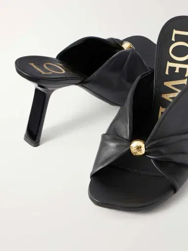Loewe + Paula's Ibiza Leather Sandals | Thumbnail 5