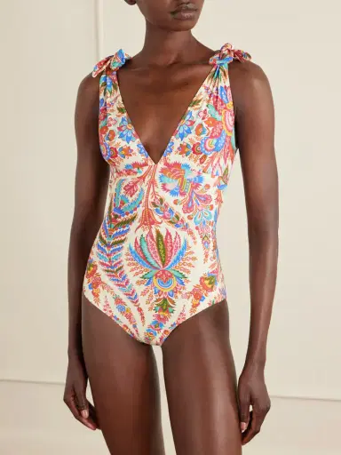 Etro Knotted Paisley-printed Swimsuit | Thumbnail 2 Etro Knotted Paisley-printed Swimsuit | Thumbnail 2