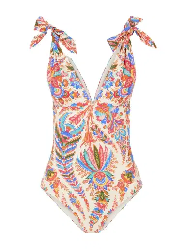 Etro Knotted Paisley-printed Swimsuit | Thumbnail 1 Etro Knotted Paisley-printed Swimsuit | Thumbnail 1