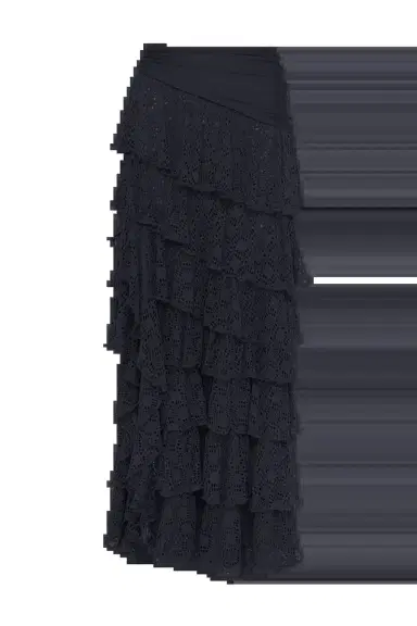 PatBo MARTINA LYCRA RUFFLE MAXI SKIRT | Thumbnail 2 PatBo MARTINA LYCRA RUFFLE MAXI SKIRT | Thumbnail 2