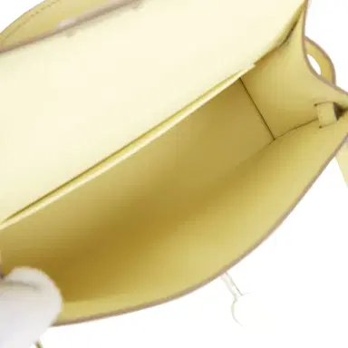 HERMÈS Hermes Kelly Sellier 20 Jaune Milton Epsom Palladium Hardware | Thumbnail 8 HERMÈS Hermes Kelly Sellier 20 Jaune Milton Epsom Palladium Hardware | Thumbnail 8