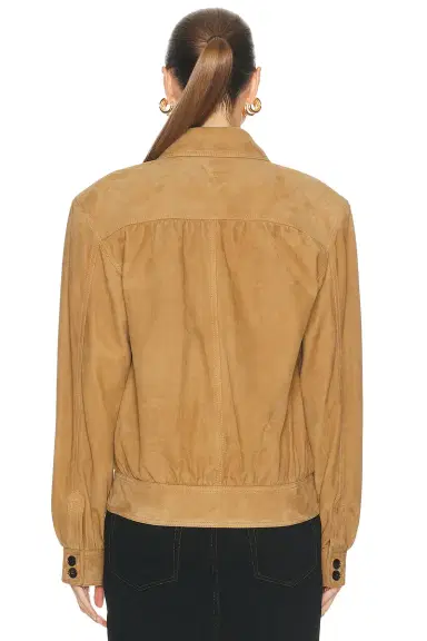 Saint Laurent Suede Jacket | Thumbnail 4 Saint Laurent Suede Jacket | Thumbnail 4