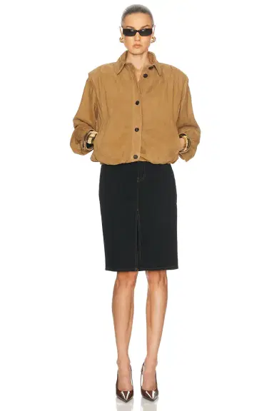Saint Laurent Suede Jacket | Thumbnail 5 Saint Laurent Suede Jacket | Thumbnail 5