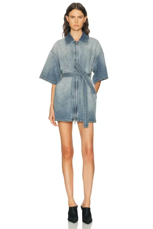 ALAÏA Belted Dress