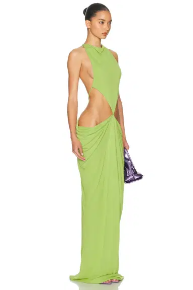 Helsa Margarite Jersey Gown | Thumbnail 3