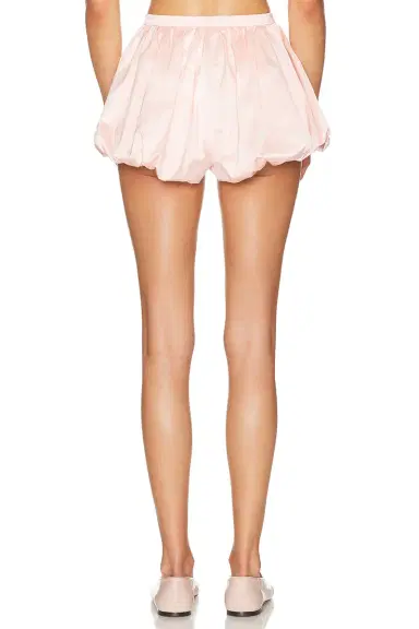 Helsa Sateen Puff Shorts | Thumbnail 4