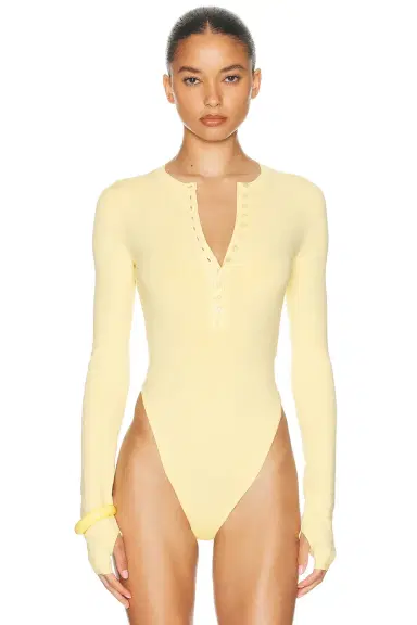 Helsa Bronya Knit Bodysuit | Thumbnail 2