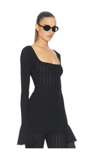 Helsa Kayleigh Flared Tunic | Thumbnail 6