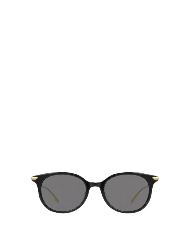 Bottega Veneta Round Acetate/Metal Sunglasses