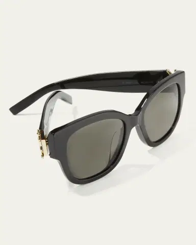 Saint Laurent YSL Oversized Acetate Cat-Eye Sunglasses | Thumbnail 5 Saint Laurent YSL Oversized Acetate Cat-Eye Sunglasses | Thumbnail 5