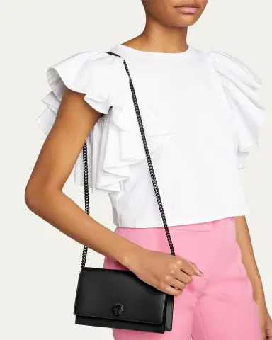 McQueen Skull Mini Chain Crossbody Bag | Thumbnail 2