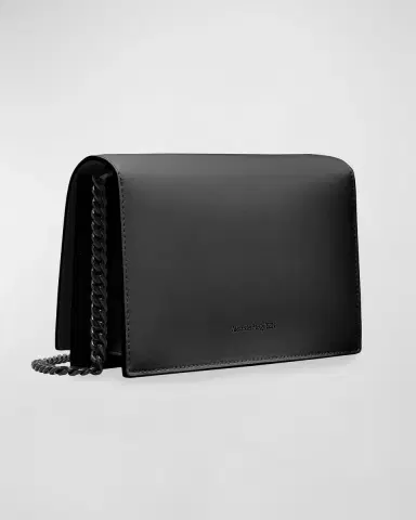 McQueen Skull Mini Chain Crossbody Bag | Thumbnail 7