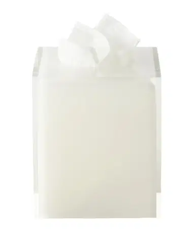 Jonathan Adler White Hollywood Tissue Box Cover | Thumbnail 1