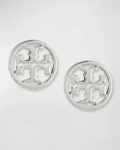 Tory Burch Icon Circle Stud Earrings | Thumbnail 2 Tory Burch Icon Circle Stud Earrings | Thumbnail 2
