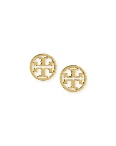 Tory Burch Icon Circle Stud Earrings | Thumbnail 1 Tory Burch Icon Circle Stud Earrings | Thumbnail 1