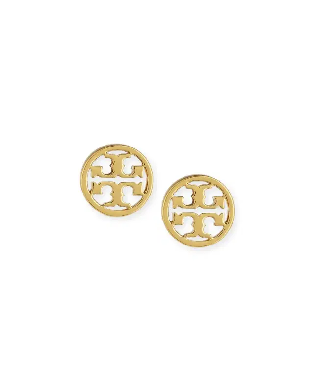Icon Circle Stud Earrings