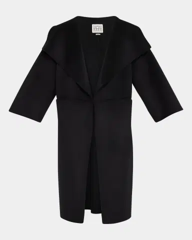 Toteme Signature Wool-Cashmere Coat | Thumbnail 5