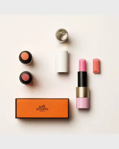 HERMÈS Rosy Lip Shine Enhancer, 27 Rose Confetti | Thumbnail 5
