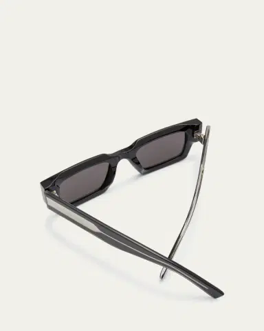Saint Laurent Logo Acetate Rectangle Sunglasses | Thumbnail 5