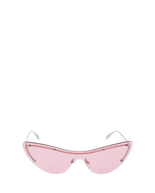 McQueen Metal Cat-Eye Sunglasses