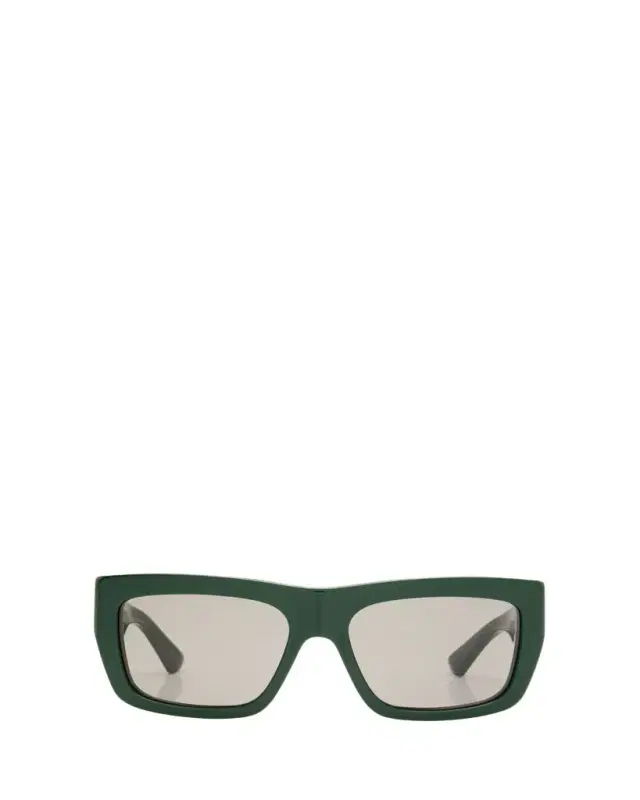 Bottega Veneta Acetate & Metal Rectangle Sunglasses