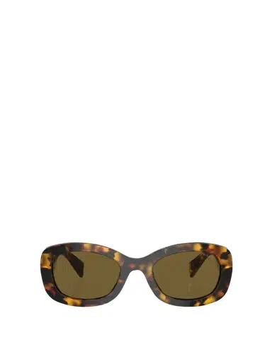 Prada Lettering Logo Acetate Oval Sunglasses | Thumbnail 1 Prada Lettering Logo Acetate Oval Sunglasses | Thumbnail 1
