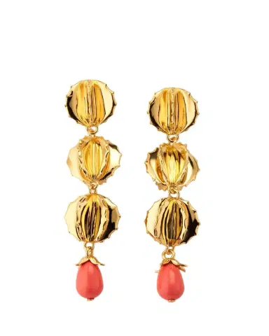 Oscar de la Renta Cactus Strand Earrings | Thumbnail 1 Oscar de la Renta Cactus Strand Earrings | Thumbnail 1
