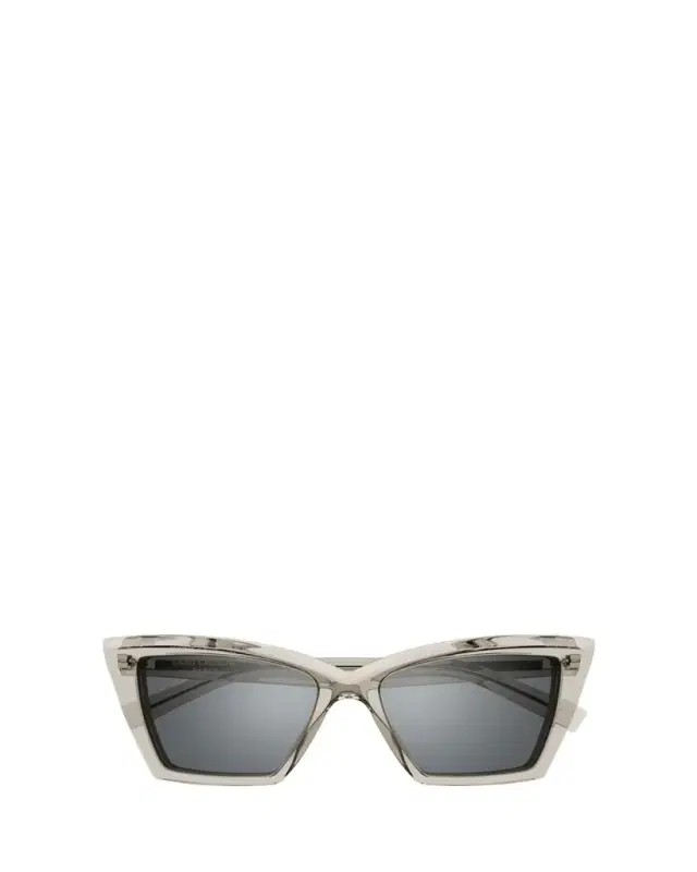 Saint Laurent Semi-Transparent Acetate Cat-Eye Sunglasses