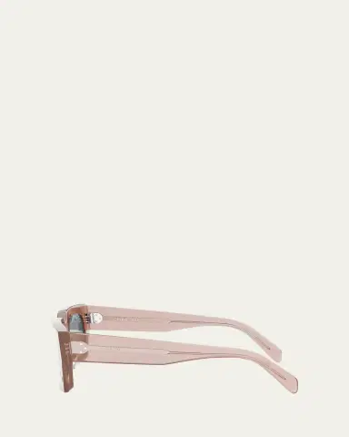 Celine Beveled Acetate Rectangle Sunglasses | Thumbnail 3 Celine Beveled Acetate Rectangle Sunglasses | Thumbnail 3