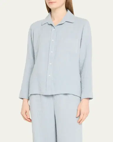 Pour Les Femmes Angel Gauze Pajama Set | Thumbnail 4