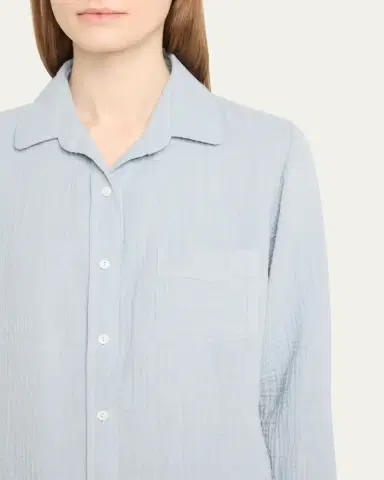 Pour Les Femmes Angel Gauze Pajama Set | Thumbnail 5