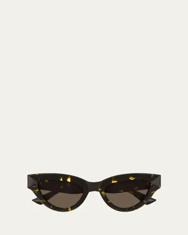 Bottega Veneta Cat-Eye Acetate Sunglasses | Thumbnail 2