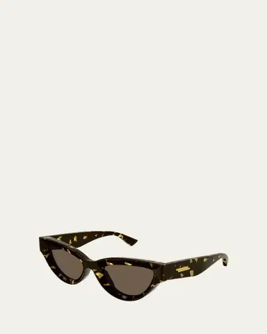 Bottega Veneta Cat-Eye Acetate Sunglasses | Thumbnail 3
